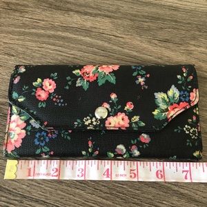 Dark navy, floral Cath Kidston wallet